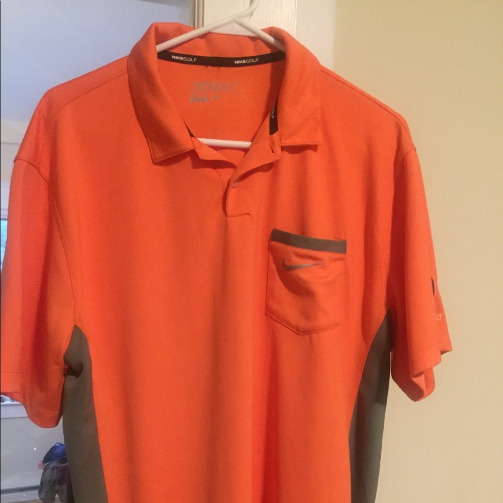 Polo large orange Robbie Gould